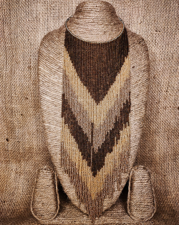 Emerald Beaded Necklace