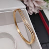 Meraki Gold Plated AD Bracelet