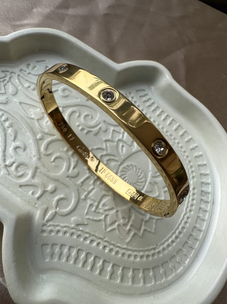 Elegant Gold Plated Bracelet