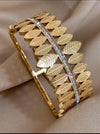 Leaf Style Anti Tarnish Bracelet