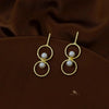 Gold and Pearl Earrings