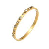 Cubic Zirconia 18k Gold Plated Anti-Tarnish Bracelet
