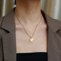 Anti-Tarnish Heart Shape Pendant Chain