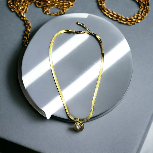 Golden Ball Pendant
