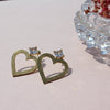 Heart Shape Korean Earrings