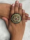 Kundan Elegance Chandrika Ring