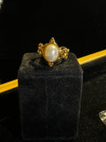 White Finish Diamond Ring