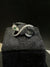 Artistically Designed Snake Zircon Studded Adjustable Ring