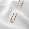Double Circle Diamond Mangalsutra