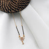 CZ Diamond Flower Mangalsutra