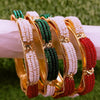 Pearl Elegance Multi Moti Bangles