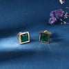 Square Shaped Stone Studded Earring