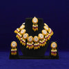 Pearl Flower Beaded Kundan Set