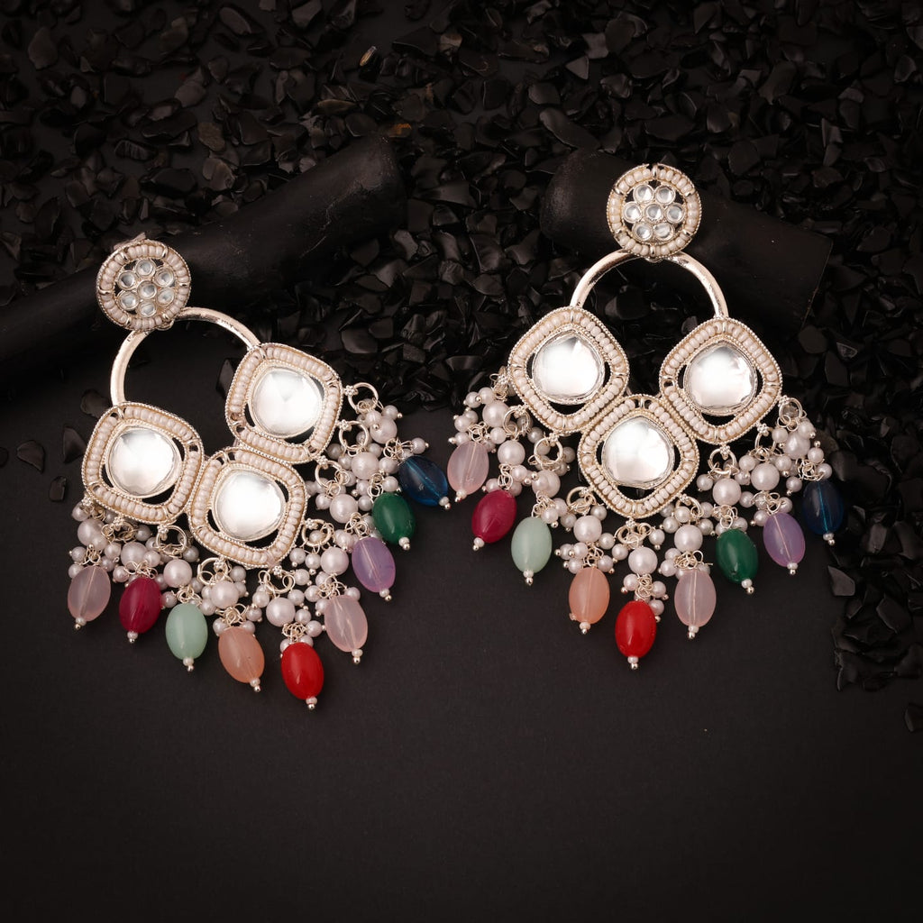 Elegant Look For Antique Traditional Kundan Earrings