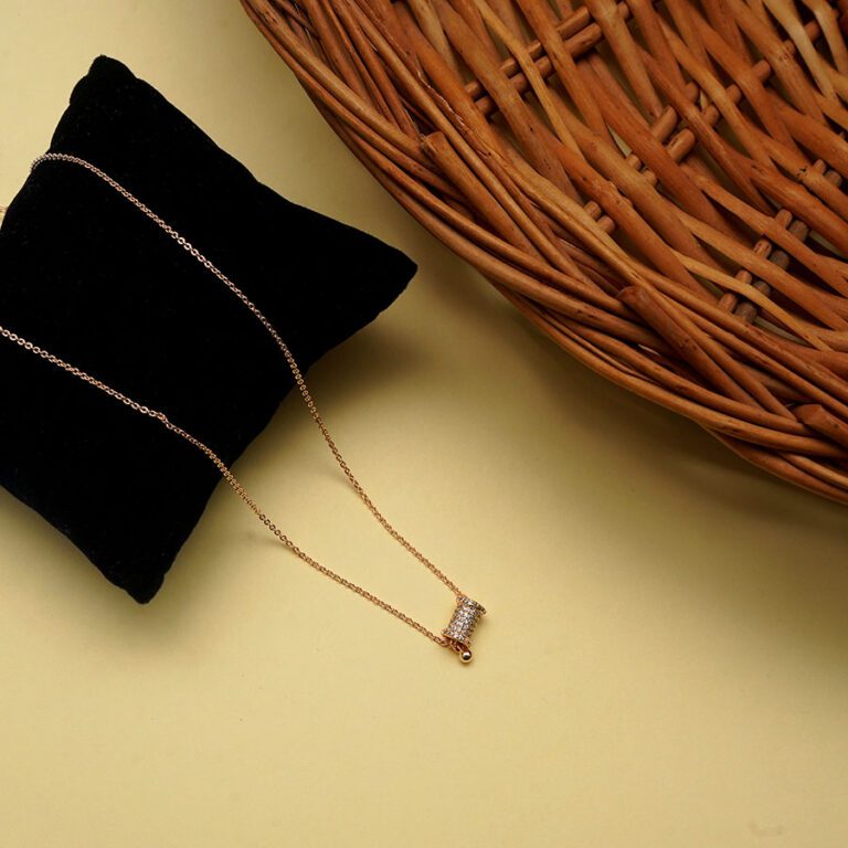 Meraki Rose Gold Plated Pendant