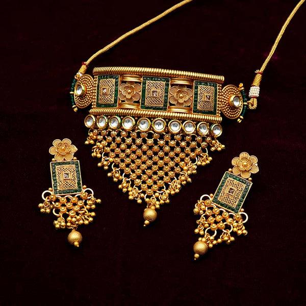 Antique Rajputi Style Padmavati Necklace