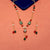 Antique Mala Necklace Set with Earrings