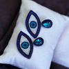 Handmade Beaded Evil Eye Earring