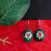 Meraki Handmade Flower Print Studs