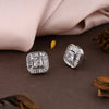Classy Squar Cut Diamond Studs