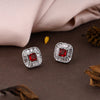 Classy Squar Cut Diamond Studs