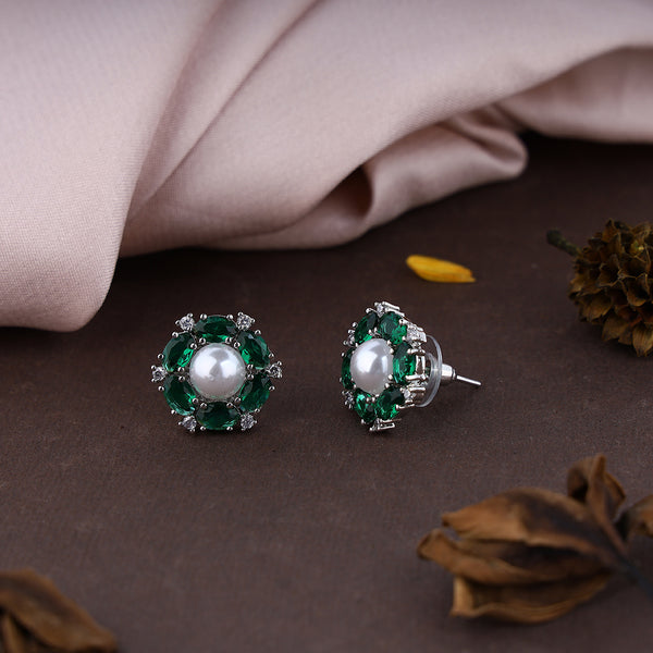 Round Cut Diamond Stud