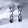 Crystal Rhinestone Dangle Long Earring