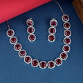 Natural Blue Sapphire Necklace with Gemstone Pendant
