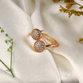 Square Shaped American Diamond Ring