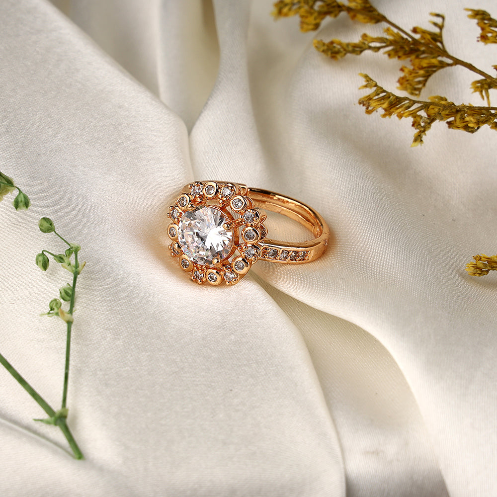Round Solitaire Diamond Ring