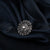 American Diamond Floral Design Ring