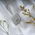 Leaf Style Diamond Ring