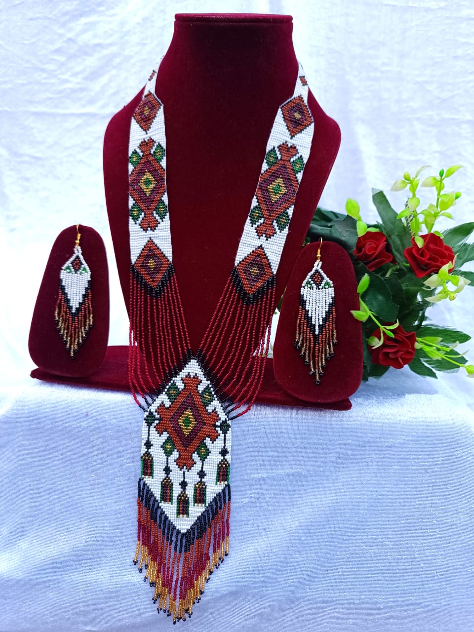 Colourful Designer Small Beads Necklace