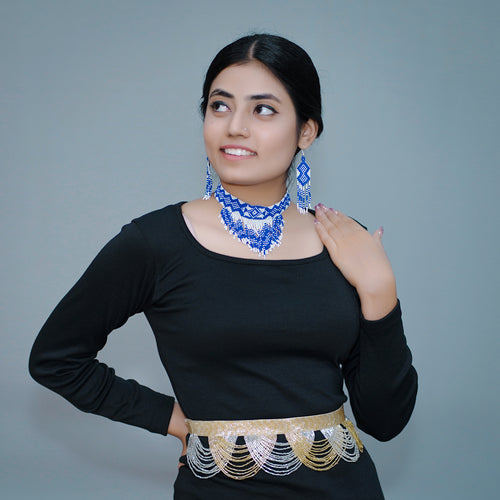 American Style Seed Bead Choker Set