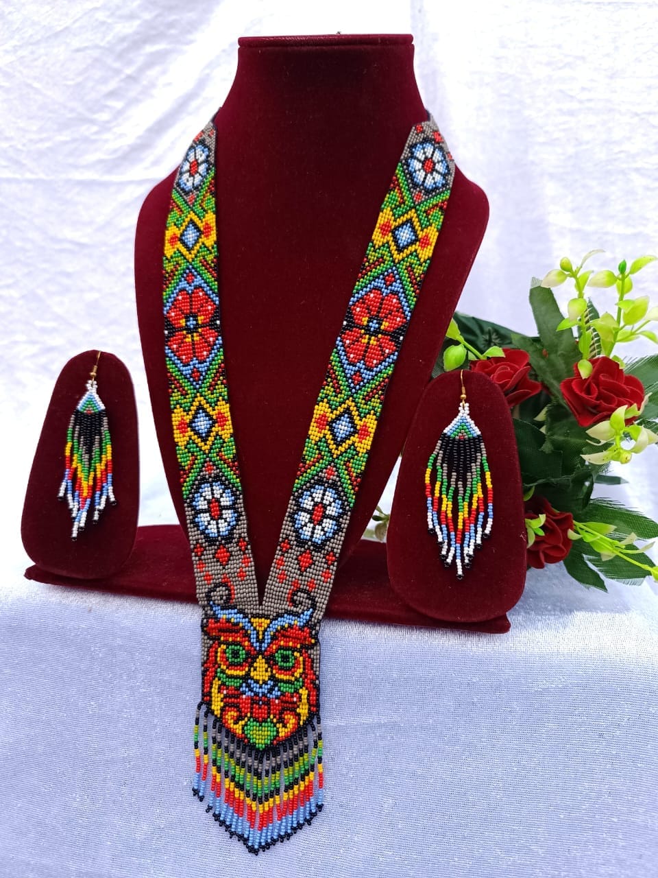 Owl Design Handmade Long Set