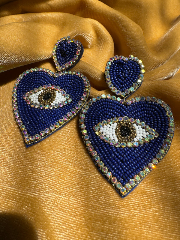 Heart Shape Handcrafted Earring