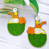 Coconut Pie Beads Earrings
