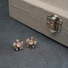 Sparkling Multi Stone Studs