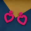 Beautiful Beaded Heart Shape Earring