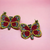 Multicolor Butterfly Beaded Earring