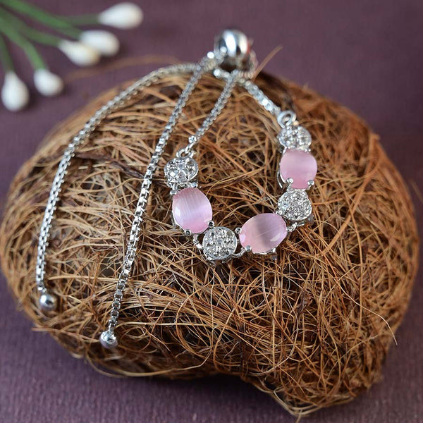 Oval Shaped AD Bracelet