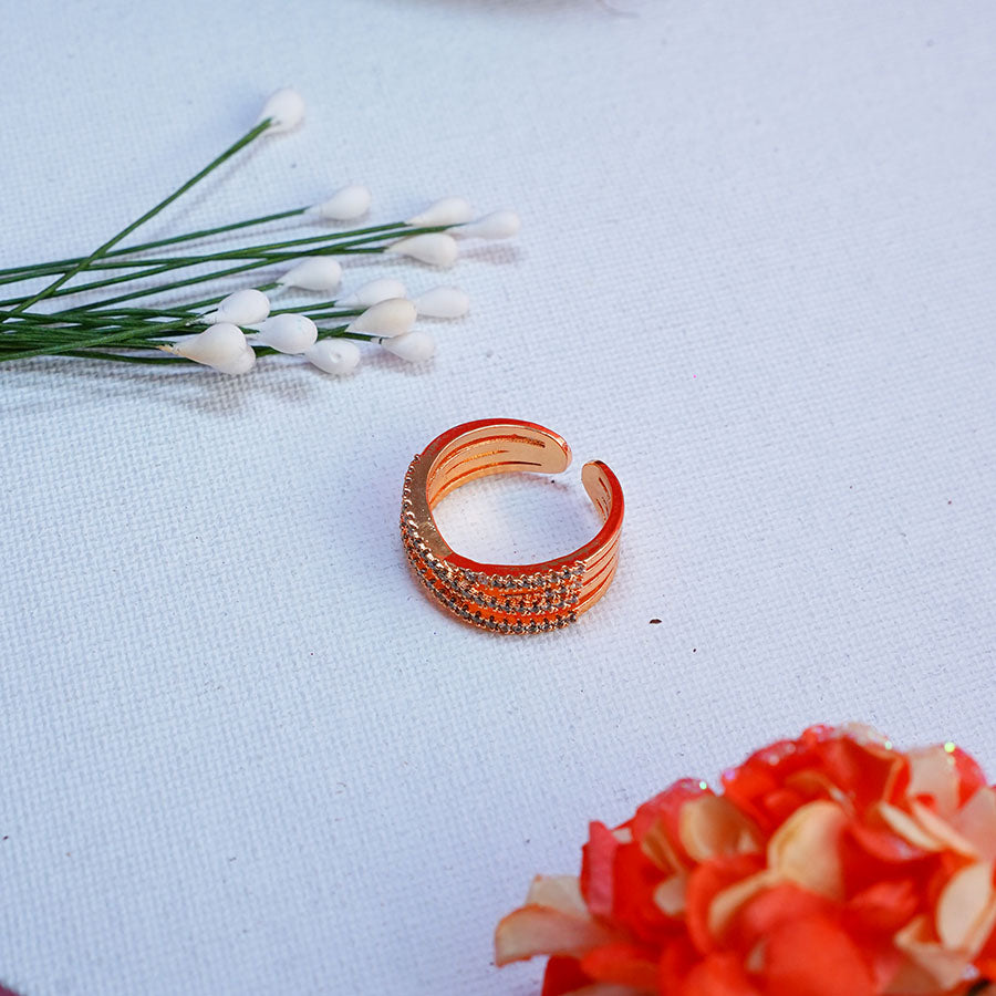 Adorable Diamond Round Cut Ring