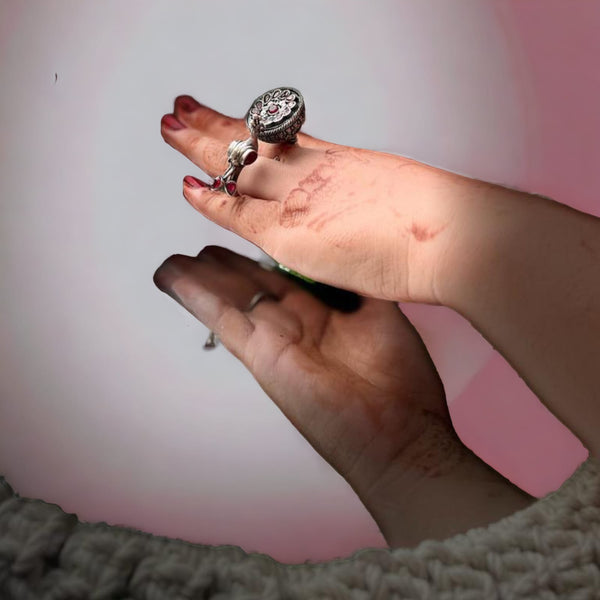 Meraki Double Line Bird Ring