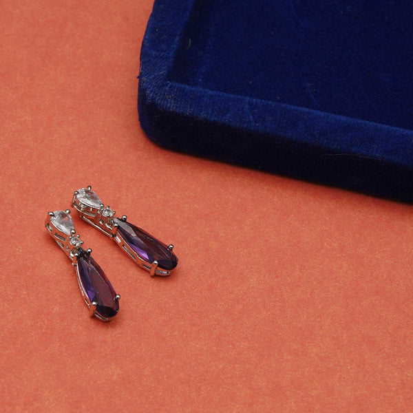 Meraki Jannice Fall Diamond Earring