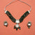 Meraki AD Stone Kundan Choker Set with Beads