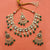 Gold Plated Kundan Set with Pearls