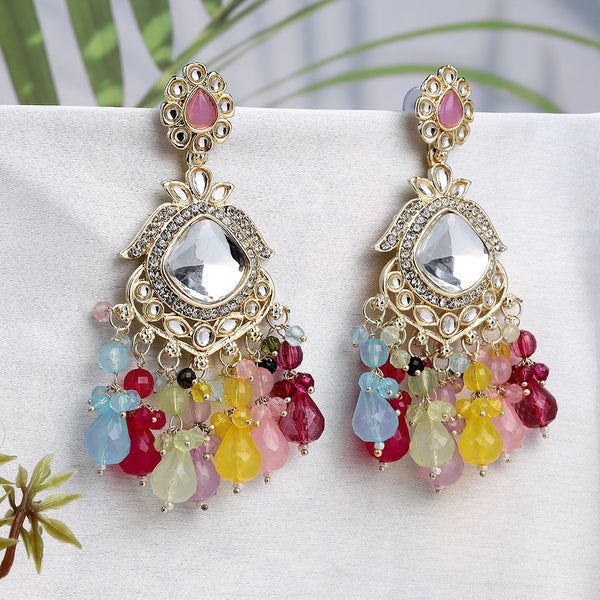 Naaz Dabi Multicolor Earrings