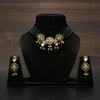 Meraki Beaded Kundan Stone Meenakari Necklace