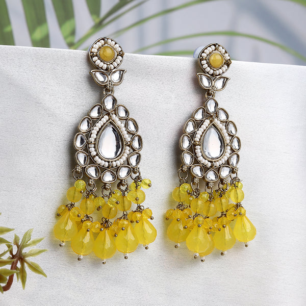 Alia Style Kundan Jhumka