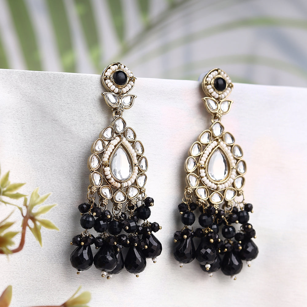 Alia Style Kundan Jhumka